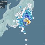 千葉県で震度5強の地震　津波の心配なし