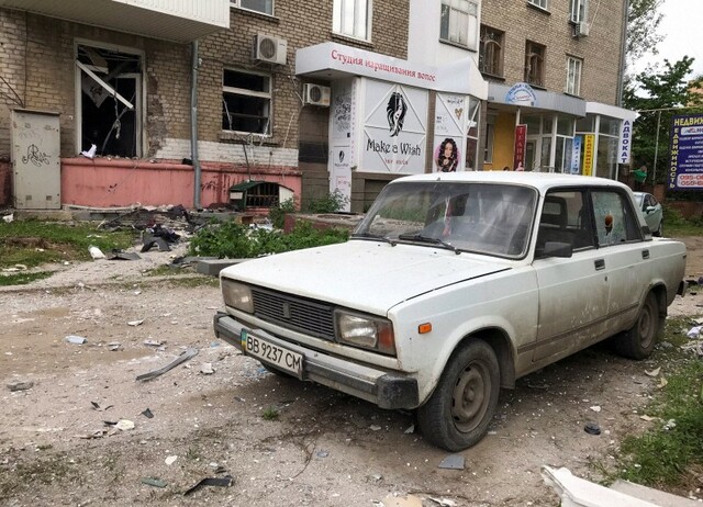 ロシア側支配のルガンスクで爆発、親露派幹部が重傷、市民1人死亡