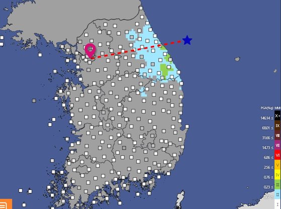 東海市近隣海域で１カ月に５３回の地震…規模大きくなり住民不安＝韓国