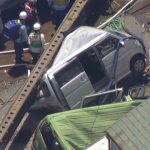 工事現場でクレーン車が横転　男性作業員1人死亡　東京・品川区