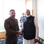 ゼレンスキー大統領　インド・モディ首相と会談