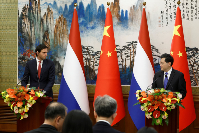 中国は優先パートナー、積極的な接触必要＝オランダ外相