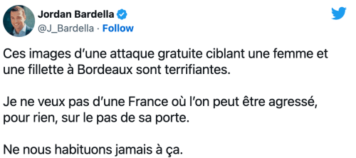 【仏に衝撃】ボルドーでアフリカ系黒人男性が、女性と少女を残酷に襲う／男は逮捕／政治家「フランス人よ目を覚ませ！」／米ネット「多様性だよ」（動画）
