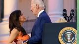 日本メディアが激推しのあの８０歳のボケ老人が、ホワイトハウスで女優の乳房を触ろうとしたというのは本当ですか？　見てみますか？