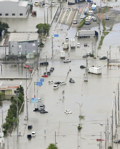 ８県１６地点で観測史上最大の大雨、１人死亡・３０人重軽傷…東海道新幹線は一部運休