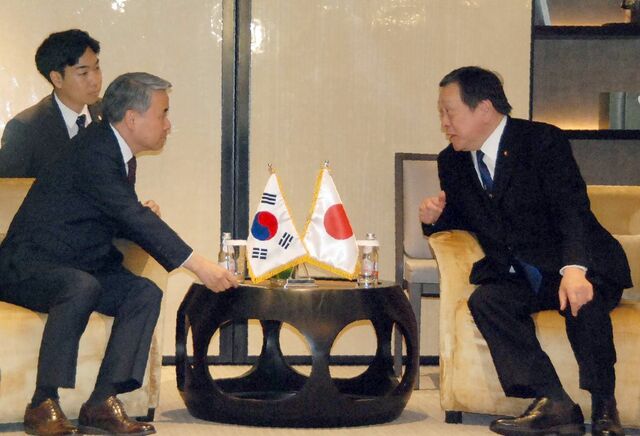 日韓、協力優先で事実棚上げ　「防衛外交」重視にじむ
