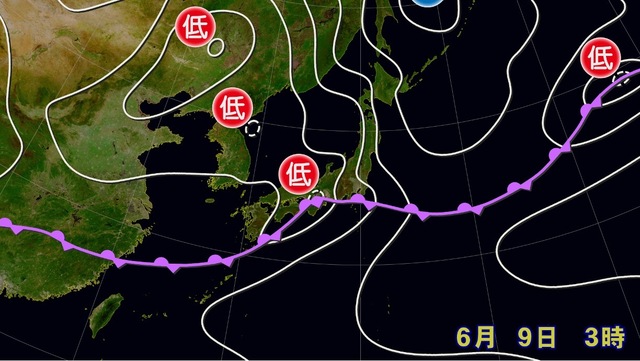 東海・関東は昼前まで大雨のおそれ　雨が止んだ後も土砂災害などに警戒