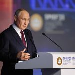 プーチン氏「外国企業に復帰の道」　経済会議で演説　ロシア孤立、西側の記者排除
