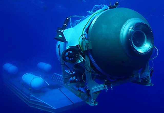 潜水艇は圧壊か、米海軍が不明直後に異音検知 WSJ報道
