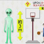 「巨大なエイリアン見た。3mくらいあった」ラスベガスでUFO墜落?通報相次ぐ　緑色の光る物体が流れ落ちる映像も