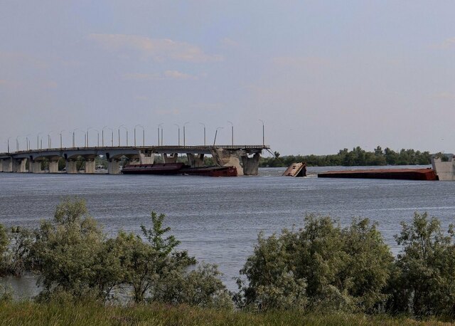 南部の橋で激しい戦闘 ロシア任命知事、ウクライナ兵30人死亡と主張 南部の橋で激しい戦闘 ロシア任命知事、ウクライナ兵30人死亡と主張