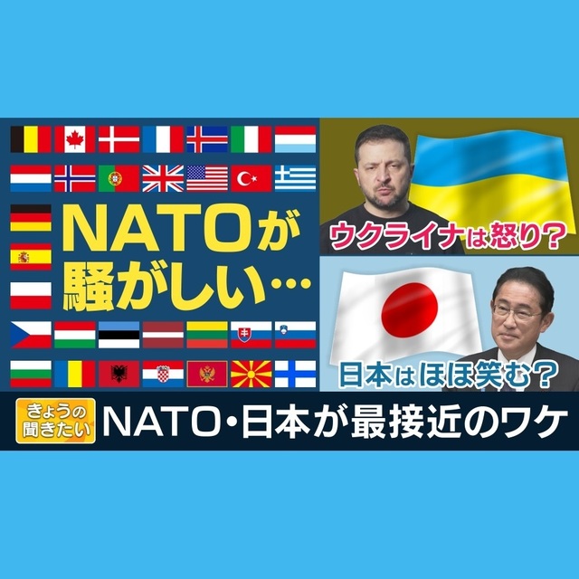 NATOに接近する日本　首脳会議に岸田首相が参加　背景に“中国・ロシア”の存在　日本の思惑は？