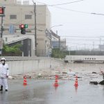 ホテル浸水「予想外」　不安訴える秋田市民　大雨