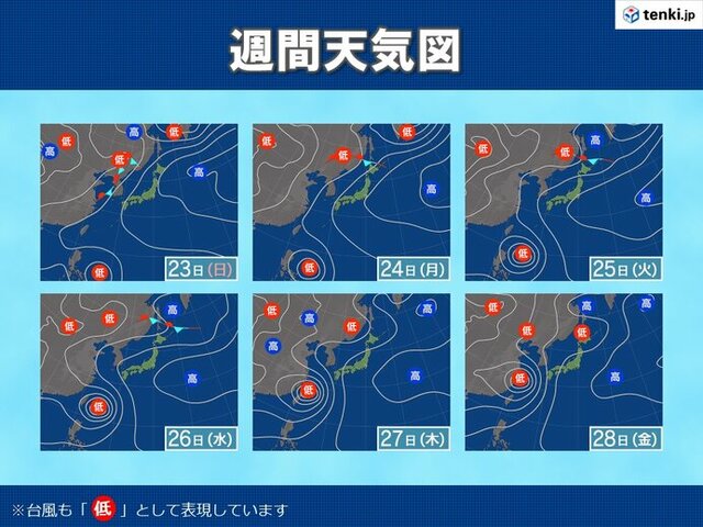 台風5号　来週は非常に強い勢力で沖縄の南へ　台風が高気圧を強め再び災害級の猛暑か