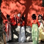 気分は宮殿の美女？ 中国で「漢服」ブーム加熱