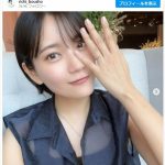 リチ、クロちゃんからの“JKプラネット”指輪を披露「早く結婚してー！」と反響