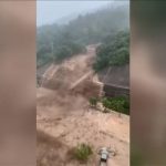 中国に上陸の台風5号　土砂崩れなど88万人被災
