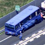 野球部員が乗ったバスにトラック追突、１６人救急搬送…福岡・東九州道
