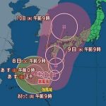 【台風情報】台風6号　来週にも西日本に直撃か「やっぱりこっち」「結局くるのか」東→北に進路変更し九州・四国・近畿地方を横断か【進路と雨　時間ごとシミュレーション】