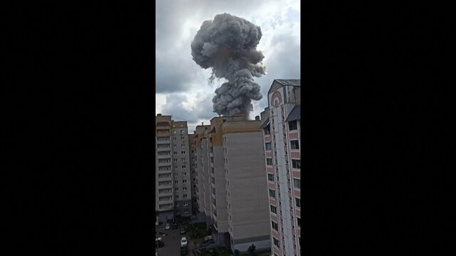 モスクワ郊外の花火倉庫で爆発　1人死亡56人負傷