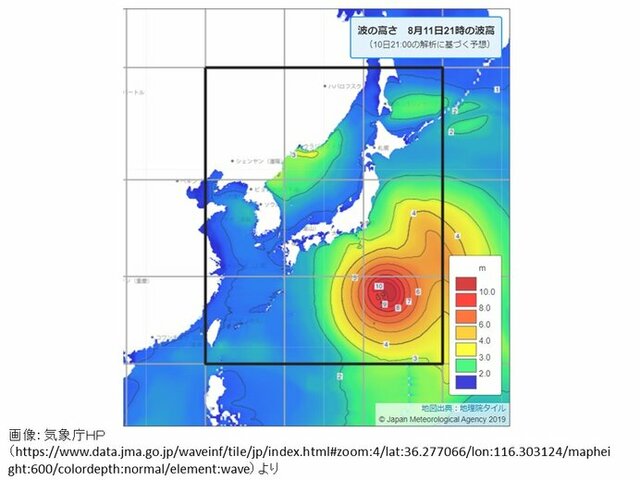 非常に強い台風7号　15～16日頃に本州を縦断か　考えられる影響　荒天いつから