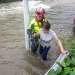 台風6号、韓国南部に上陸