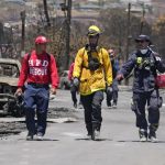 「もう何も残っていない」　変わり果てた町、悲嘆の涙