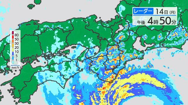 【台風情報】近畿地方に2度上陸の可能性も浮上　紀伊半島から大阪湾に出て兵庫に再上陸か…台風7号半日かけて列島縦断へ【進路予想と1時間ごとの詳細な雨風予想】