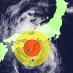 台風7号が和歌山県に上陸　線状降水帯が発生して大雨災害の危険度が急激に高まるおそれ　東海や近畿中心に不要不急の外出控えて