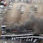マルハン厚木北店の駐車場で119台以上の車両が燃える大火災が発生