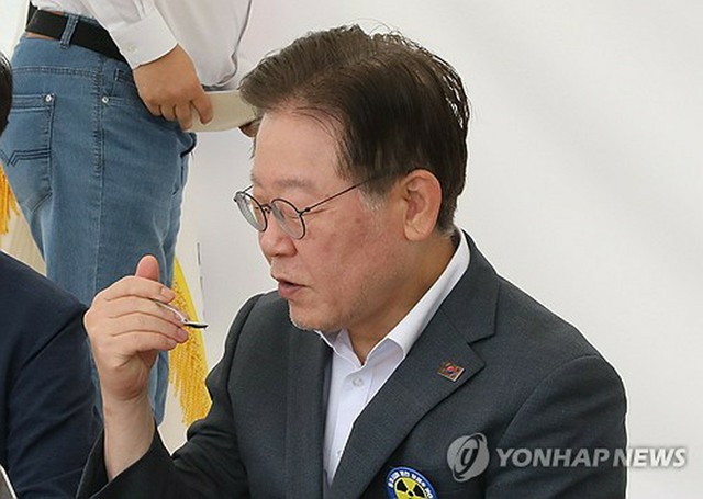 韓国最大野党「共に民主党」の李在明代表