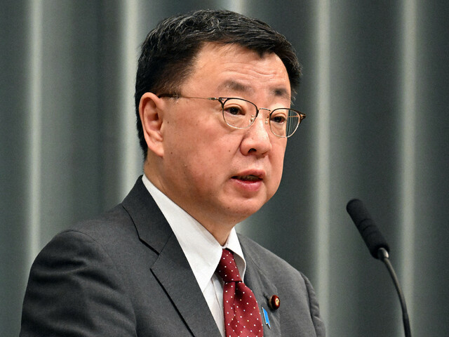 松野博一官房長官