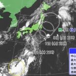 台風13号が発生し、関東に接近のおそれ