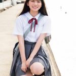 ＜蓬莱舞＞制コレGPの17歳美少女　尾道で爽やかな制服、水着