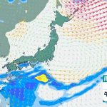 台風14号、沖縄方面への接近が予想される！最大瞬間風速60mの非常に強い勢力に発達