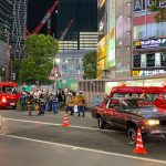車が突っ込み7人けが、運転手を逮捕　渋谷スクランブル交差点近く