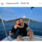 長谷川潤と夫、ボート上でのラブラブ写真が話題に！「ゴッホの絵のように美しい景色と美しいカップル」