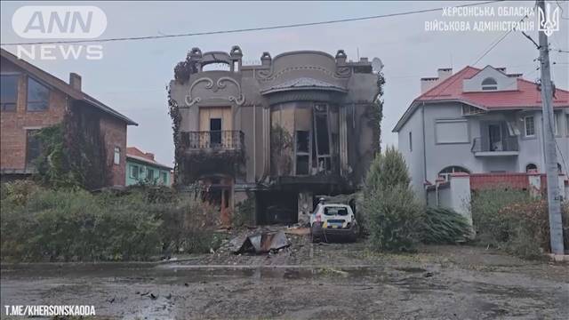 ロシア軍がウクライナ・ヘルソンから撤退