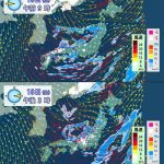 北～西日本はあす19日（日）にかけ暴風や高波に警戒　東北、北陸ではきょう18日（土）は土砂災害に警戒
