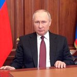 ロシア大統領プーチン「軍事行動は国全体に悲劇…どのように止めるか考えなければ」