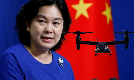 中国「米国は同盟国を危険にさらす」 - オスプレイ墜落事故での皮肉なコメント