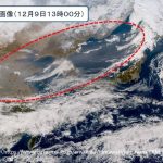 「黄砂」日本海に茶色の帯　日曜にかけて列島に飛来の可能性　影響と対策は?