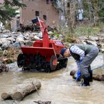 白馬村の別荘地で土砂災害、１３人救助…気温上昇で雪が解けた影響か