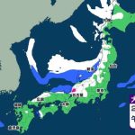大雪情報：北陸80㎝・関東甲信50㎝予想【22日～24日雪シミュレーション】23日にかけ大雪