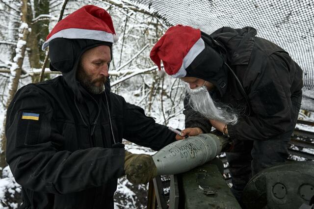 ウクライナ軍の兵士