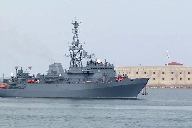 ロシア黒海艦隊の艦艇