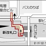 京都駅に新改札と新通路…２０３１年度に供用開始、建設予定の高層ビル直結も検討