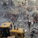 【ハマスに刹された】イスラエルが大型爆弾500発を乱投、救出のため半径1000フィート消失