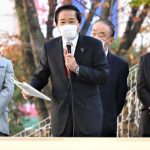 外国人投票権を巡る武蔵野市長選、やっぱり蓮舫が応援 なお自民党議員に班員は「お前」と顔面パンチ喰らうｗ