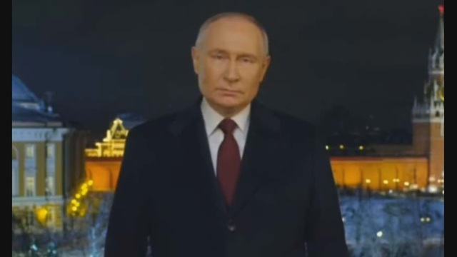 プーチン大統領のビデオメッセージ